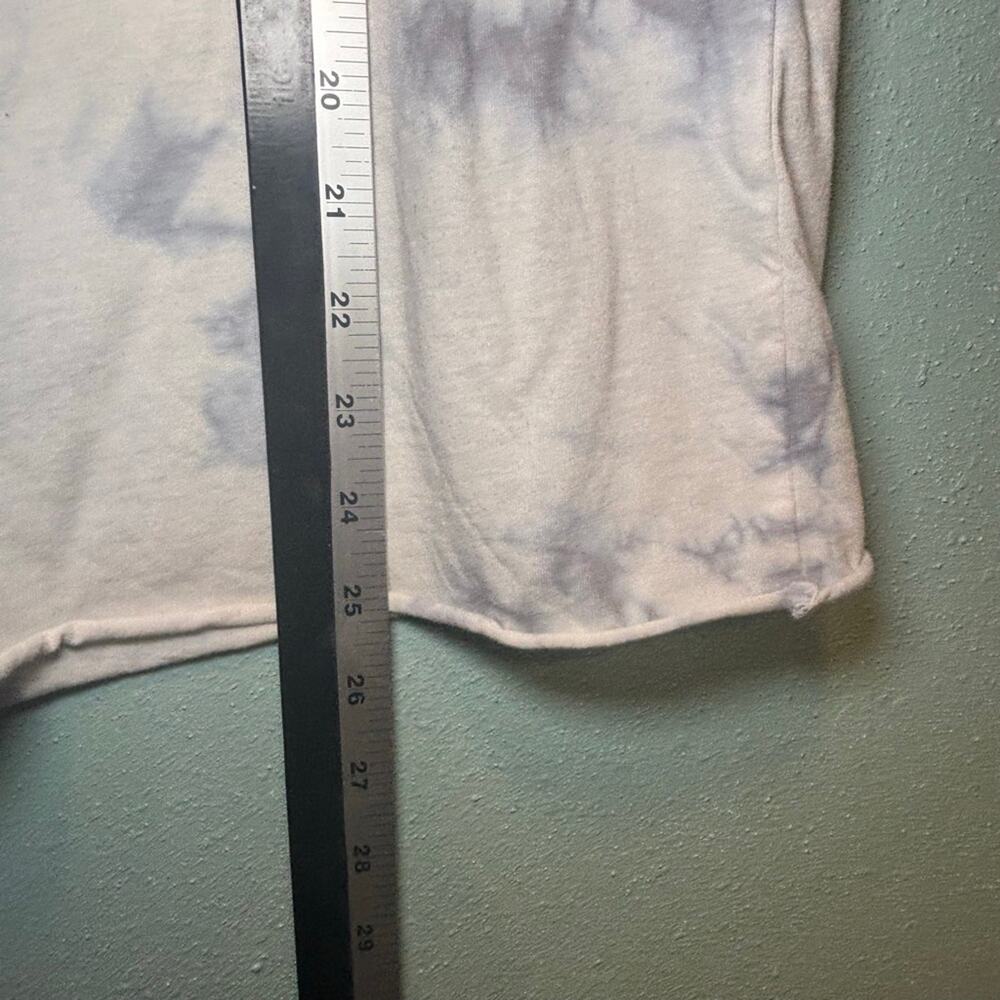 Women's KISS White Grey Tie-Dye Teal Logo In Concert Short Sleeve Tee S - Picture 6 of 6